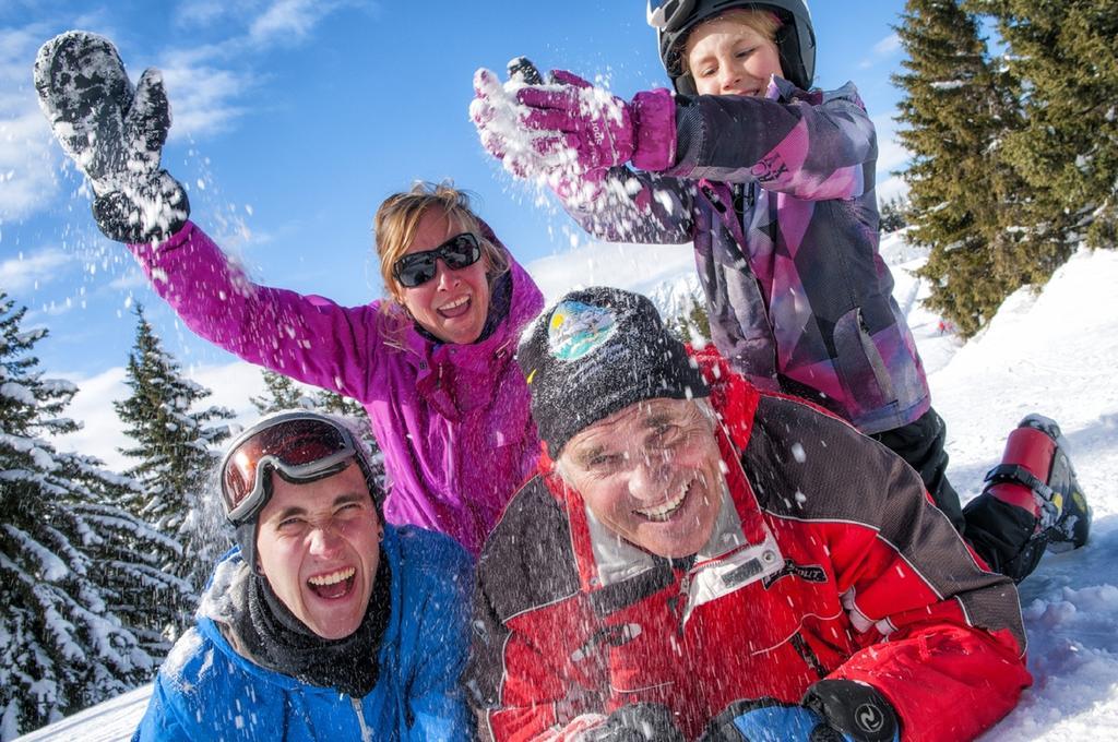 Hotel Vacances Bleues Les Chalets Du Prariand Megève Kültér fotó