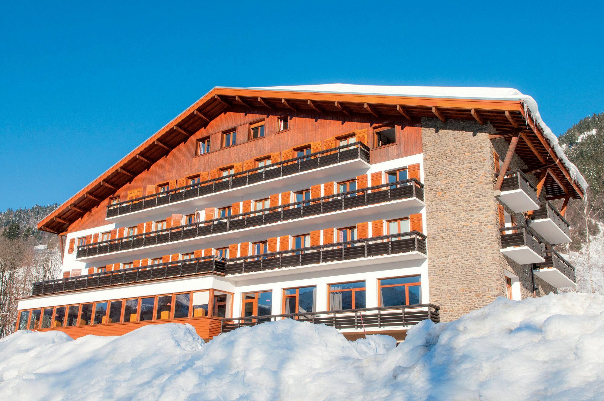 Hotel Vacances Bleues Les Chalets Du Prariand Megève Kültér fotó